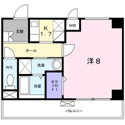 パープル　ヒルの物件間取画像